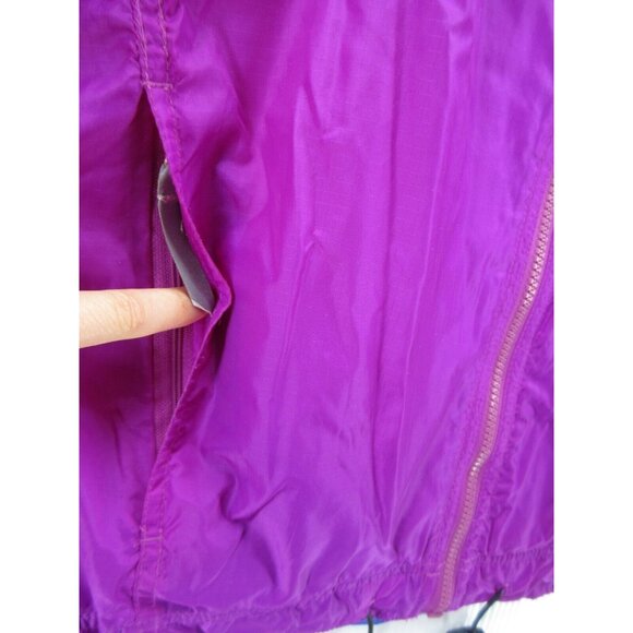 VINTAGE LL Bean Jacket Medium Windbreaker Coat Lightweight 90s Logo - Picture 6 of 14